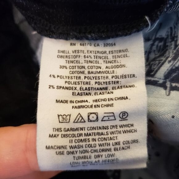 Anthropologie Pilcro and the Letterpress Wide Leg Retro Dark Wash Jeans Size 28 - Picture 6 of 7